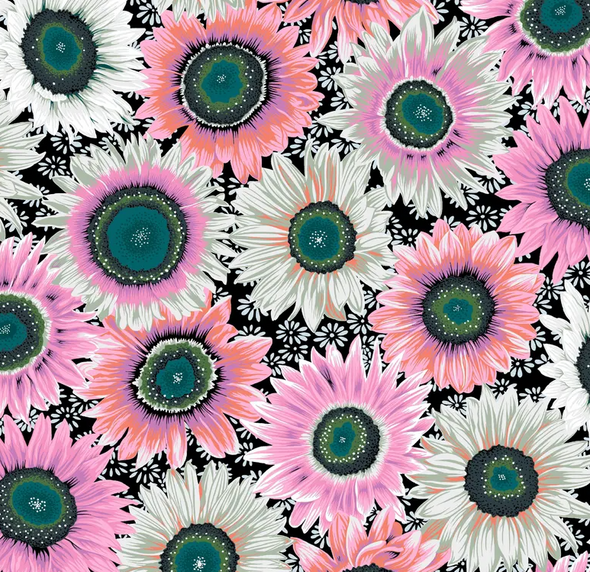108" Wide Quilt Back - Van Gogh Black 201151V