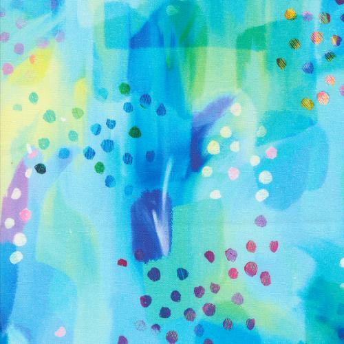 108" Wide Quilt Back - Gradients Auras Turquoise 201151AD