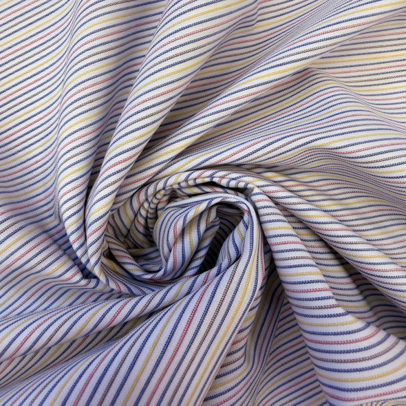 Pima Cotton Shirting - Multicolored 242084E