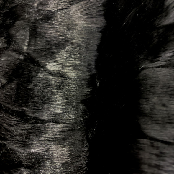 Luxury Faux Fur - Black 204785K