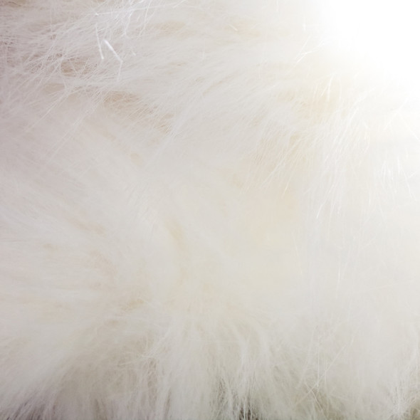 Luxury Faux Fur - White 217032X