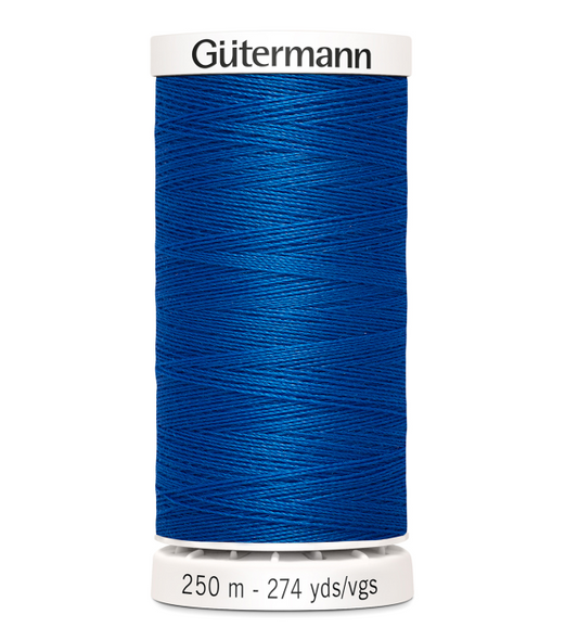 Polyester Sew-All Thread 250 -  Electric Blue