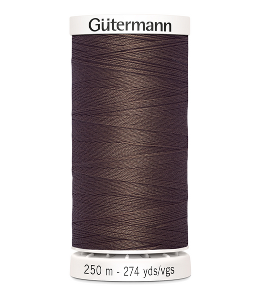 Polyester Sew-All Thread 250 - Saddle Brown