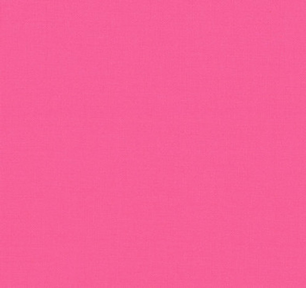 Bella Solids by Moda Fabrics - Fuchsia - Sold in 1/2 yards.