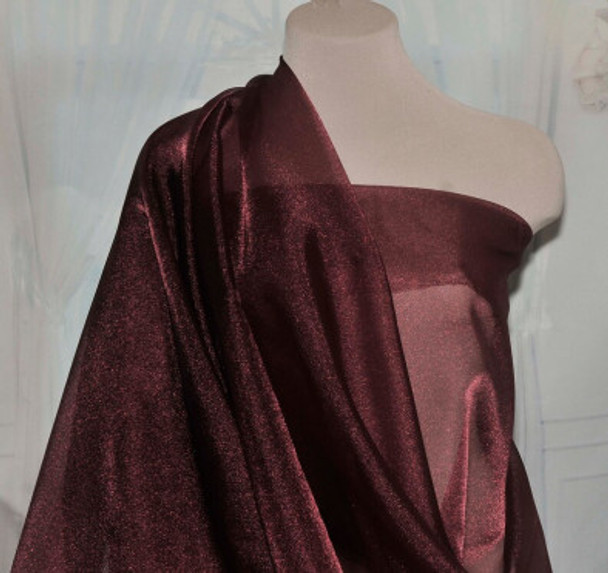 Sparkle Organza - Aubergine 214585BE