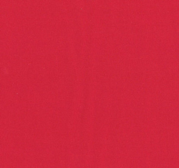 Bella Solids by Moda Fabrics - Scarlet - Sold in 1/2 yards.