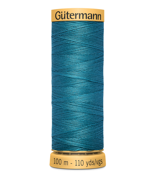 Natural Cotton 100 - Turquoise Blue