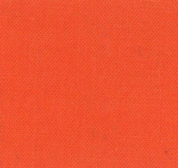 Bella Solids by Moda Fabrics - Clementine - Sold in 1/2 yards.