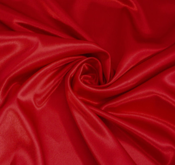 Polyester Stretch Charmeuse - Red 206935AE