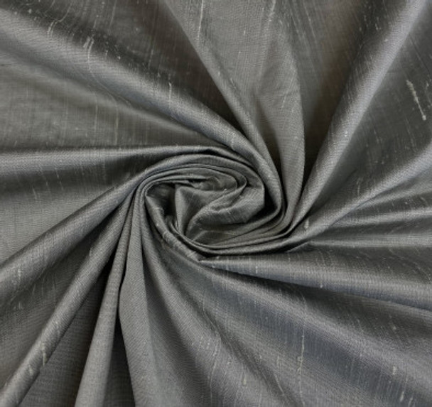 Pure Silk Dupioni - Slate 184352T