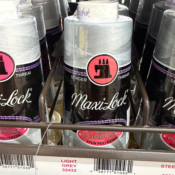 Maxi-Lock Serger Thread - Light Gray AE-T27-17