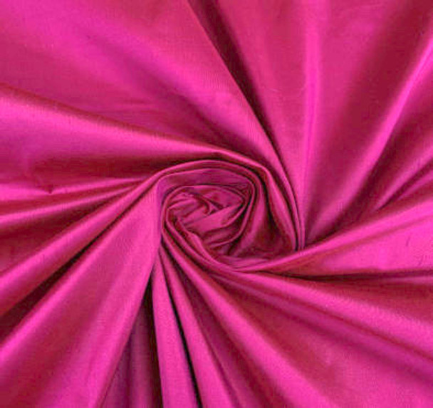 Pure Silk Shantung Taffeta - Fuchsia 235469X