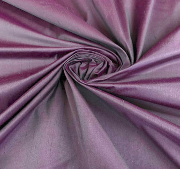 Pure Silk Shantung Taffeta - Grape 235469AD