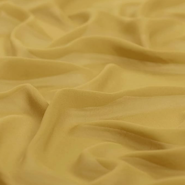 Pure Silk Chiffon - Damask Gold 212189P