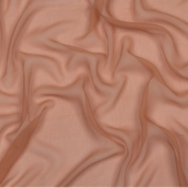 Pure Silk Chiffon - Blush 212189AC