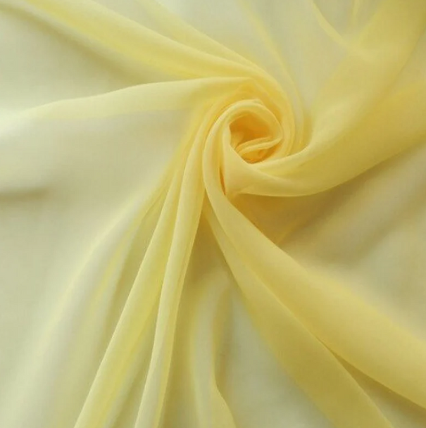 Pure Silk Chiffon - 040 Lemon 212189AK