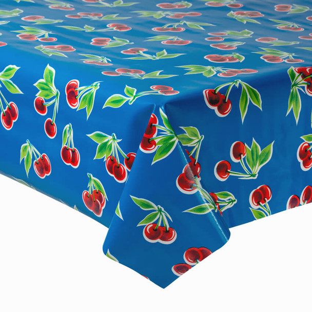 Oilcloth - Cherry Blue 208995AA