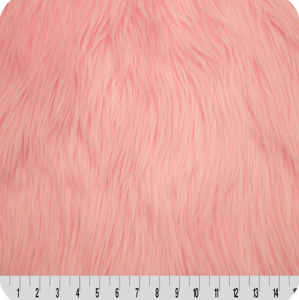 Luxury Faux Fur - Shag - Baby Pink 217032F