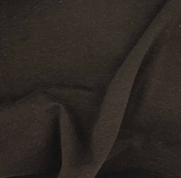 Cotton Lycra Jersey 10 oz - Dark Brown Cotton Lycra Jersey 10 oz - Dark Brown