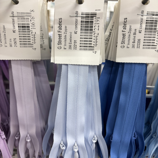 Invisible Zipper 8" - 208 Eastwind 222191