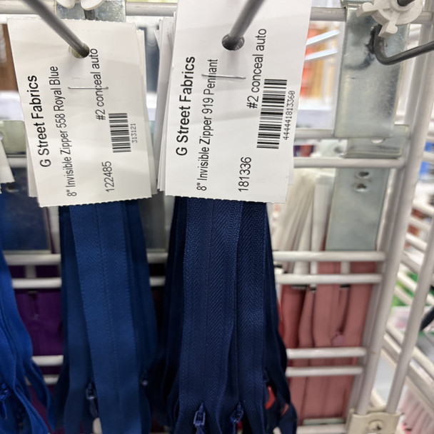 Invisible Zipper 8" - 919 Pennant 181336