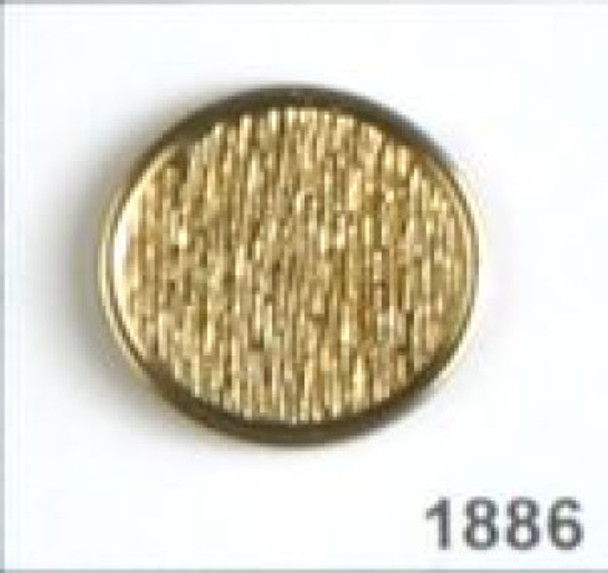 Antique Gold Full Metal Md Button DB-1886