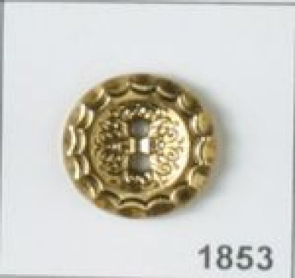 Antique Gold Polyamide Button DB-1853