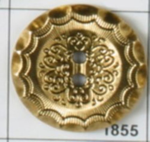 Antique Gold Polyamide Button DB-1855