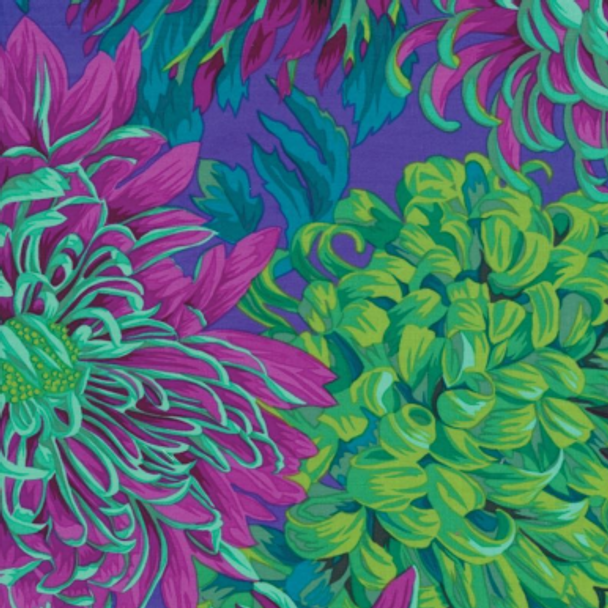 Kaffe Fassett Collection - Japanese Chrysanthemum Green 209925EG