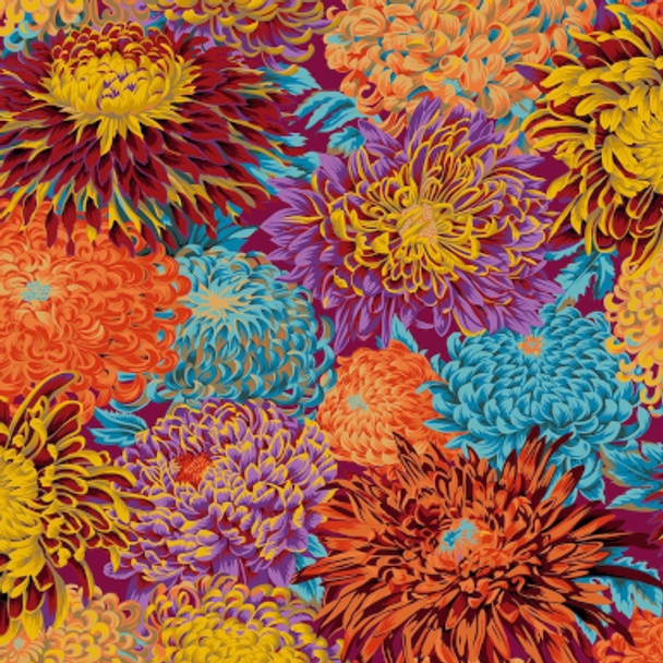 Kaffe Fassett Collection - Japanese Chrysanthemum Autumn 209925EL