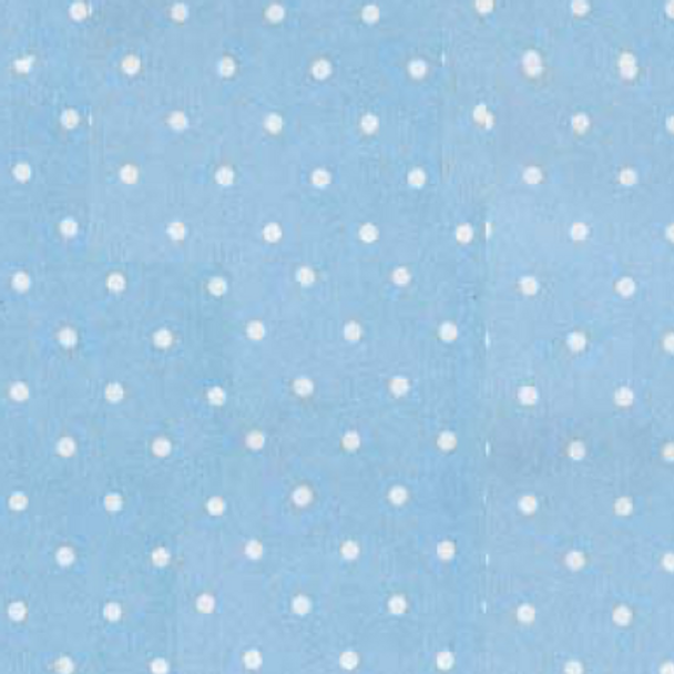 Cotton Flannel Print - Aqua Tiny Dot 182172G