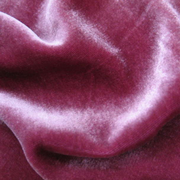 Luxury Silk/Rayon Velvet - Victorian Rose 206327G