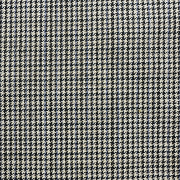 Wool Suiting SPECIAL - Gray Tartan Houndstooth 187120A