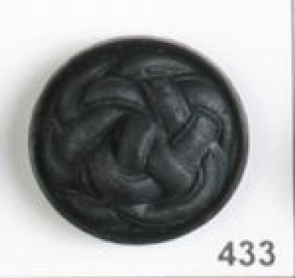 Black Knot Polyamide 34L Button DB-0433