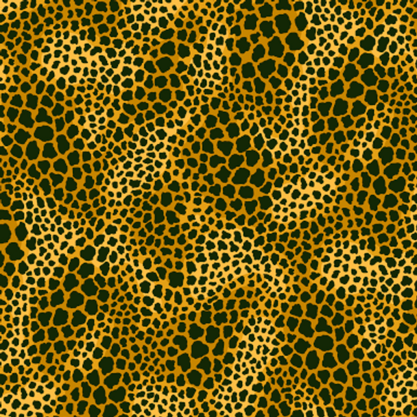 Earth Song Digital Leopard Spots - Dark Gold 209924T