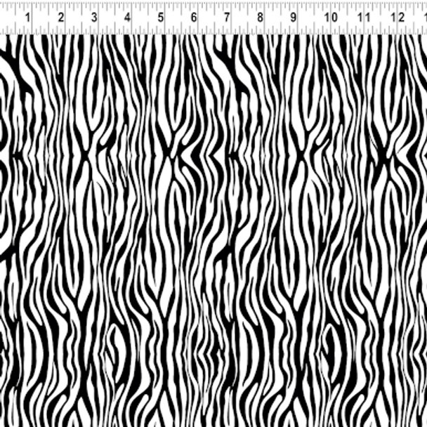 Earth Song Digital Zebra Stripe - White 209924Y