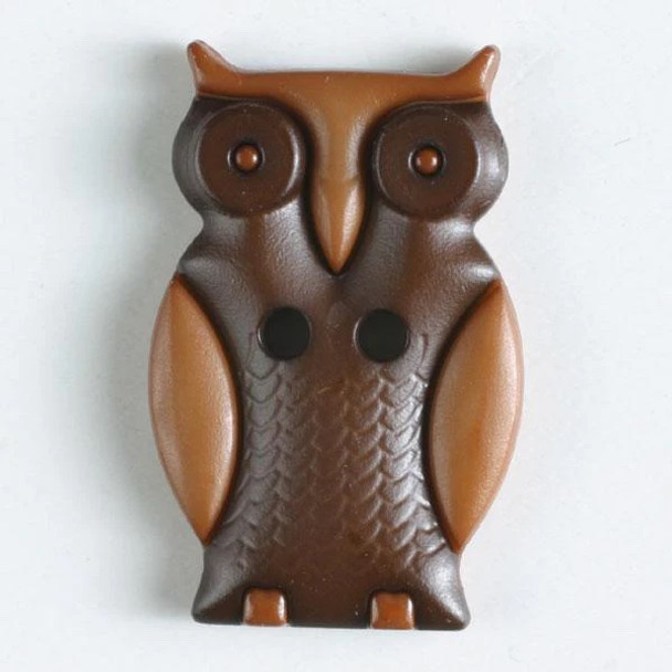 Brown Owl Novelty 40L Button DB-1556