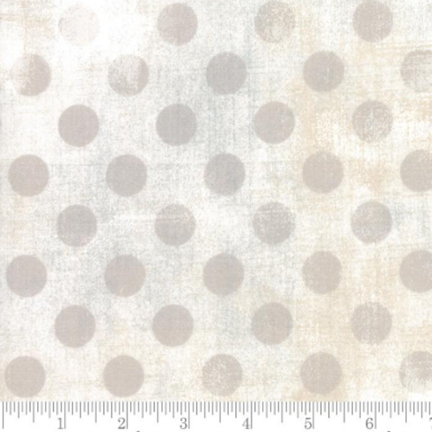 108" Wide Quilt Back - Grunge Hits Spot White Paper 230997M