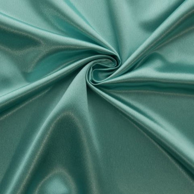 Heavy Crepe Back Satin - Caribbean Turquoise 206642J