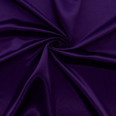 Heavy Crepe Back Satin - Purple 206642AV