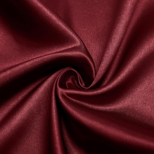 Stretch Polyester Charmeuse - Burgundy 206935AK