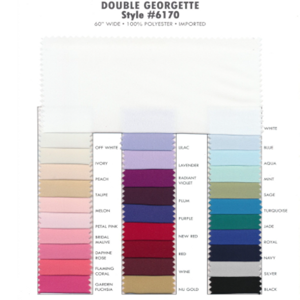 Double Georgette - Mint