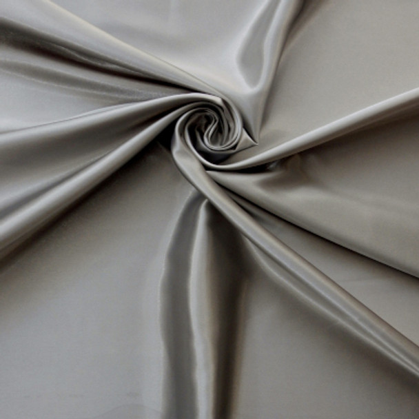 Polyester Satin Charmeuse - Grey 218688BT