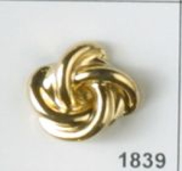 Gold Knot 27L Button