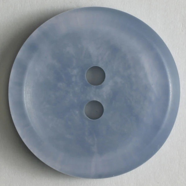 Marbled Blue-Gray Polyester 40L Button DB-0798