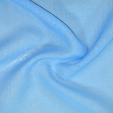 Polyester Chiffon - Capri Turquoise 206002G