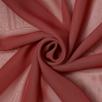 Polyester Chiffon - Garnet 206002P