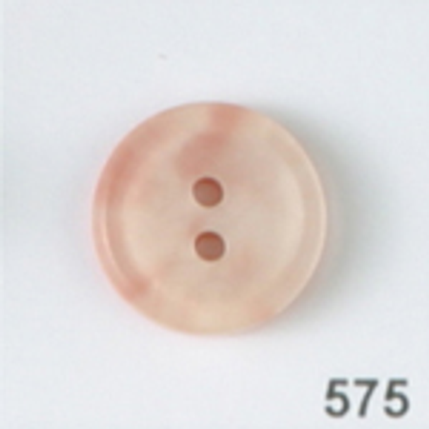 Marbled Pale Pink Polyester 24L Button DB-0575