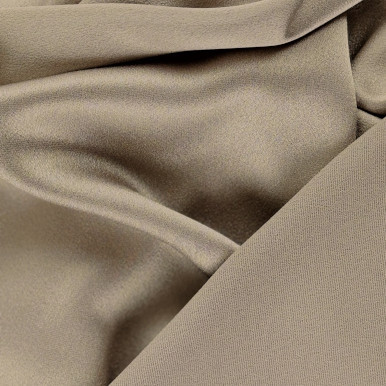 Satin Back Crepe - Swiss Coffee 245193AT