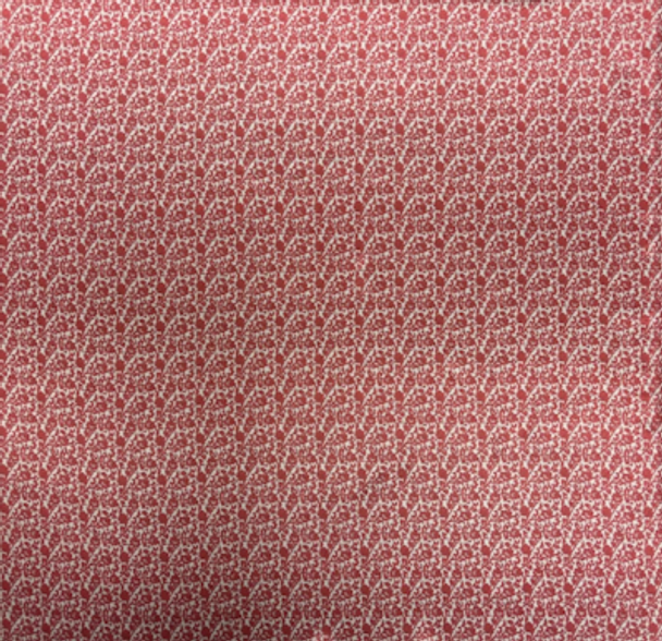 Printed Silk Charmeuse - Petite Flowers- Russet 215406AW